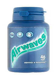 4009900544993.png Air Waves Gums Menthol And Eucalyptus Pack Of 46 - 64g