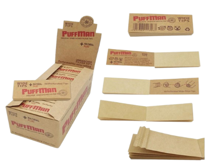 5057360113067 Puffman Wide Perforated Rolling Tips