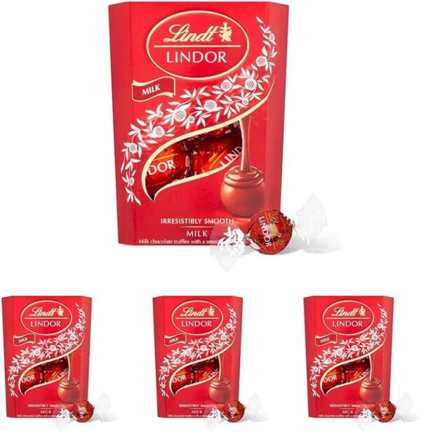 Lindt Lindor Milk Chocolate Truffles Box 37g