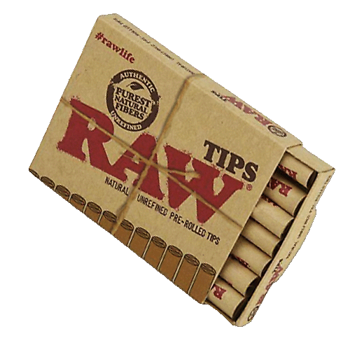 RAW Pre-Rolled Tips - Perforated - 21 Tips