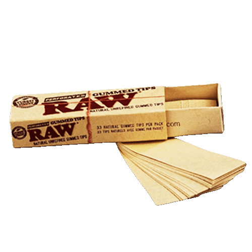 RAW Perforated Gummed Tips