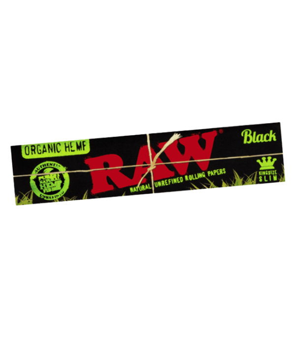 RAW Black Organic Kingsize Slim