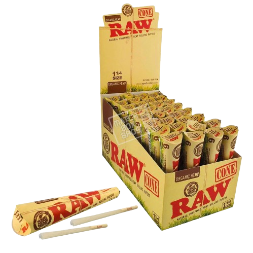 716165300342.png Raw Organic Hemp 1 1/4 Size Pre Rolled Cones Pack Of 6