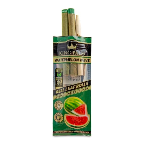 King Palm 2 Mini Rolls WATERMELON