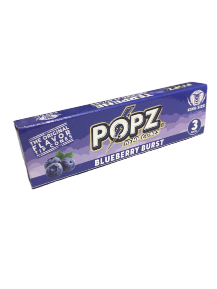 King Palm Popz Blueberry Flavor Cone
