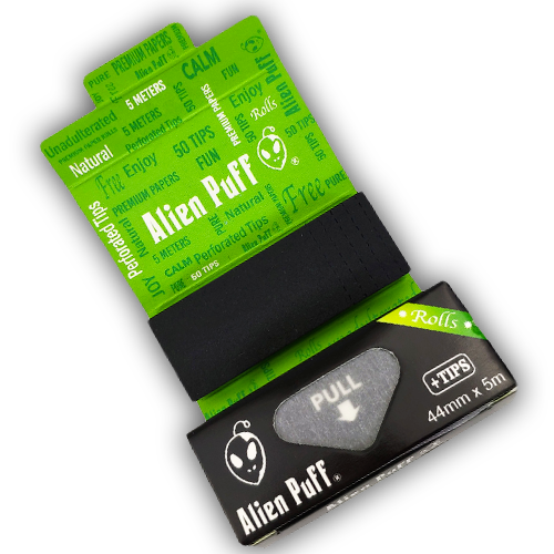 Alienpuff Rice Rolling Paper - Free Roll Kit