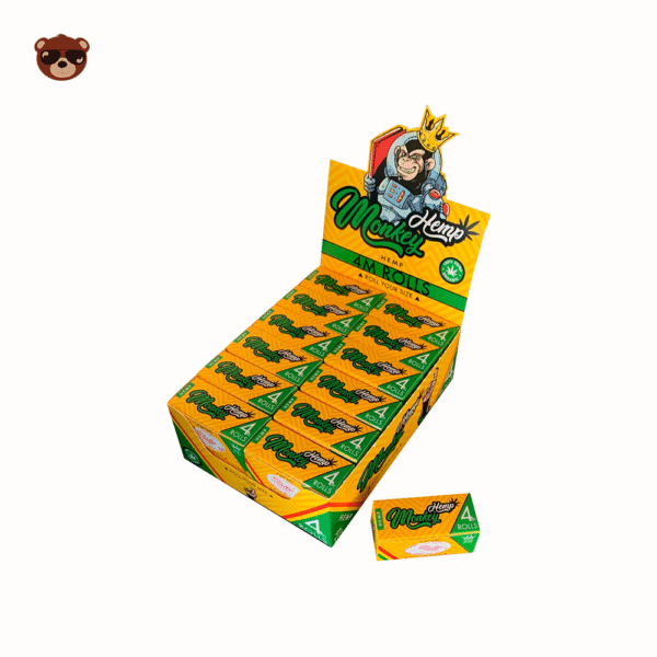 ROLLS-MONKEY-HEMP-MHROLL Monkey King King Size 4 Meter Roll