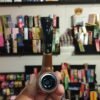 Smoking 6 Inch Black And Red Engraved Wooden pipe