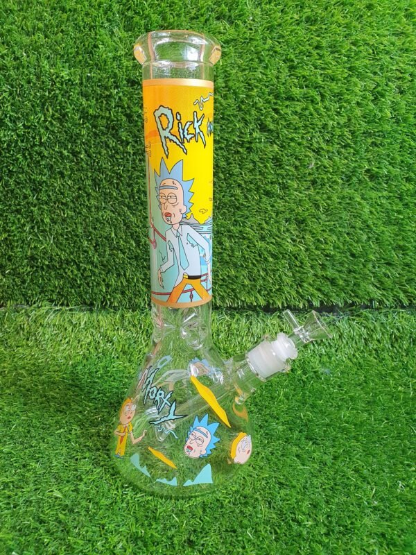 0a2a19ea-6e5e-431b-bc05-d605542395ba Phoenix Rick & Morty Beaker Bong - 14" Ice Catcher