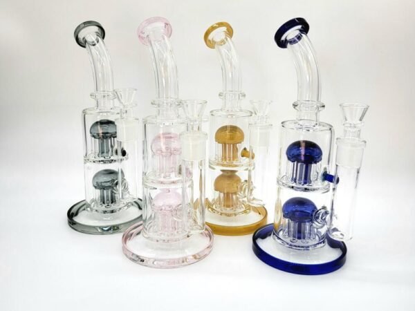 20220920_081924-scaled Phoenix Dual 8 Arm Perc Bong - 11"