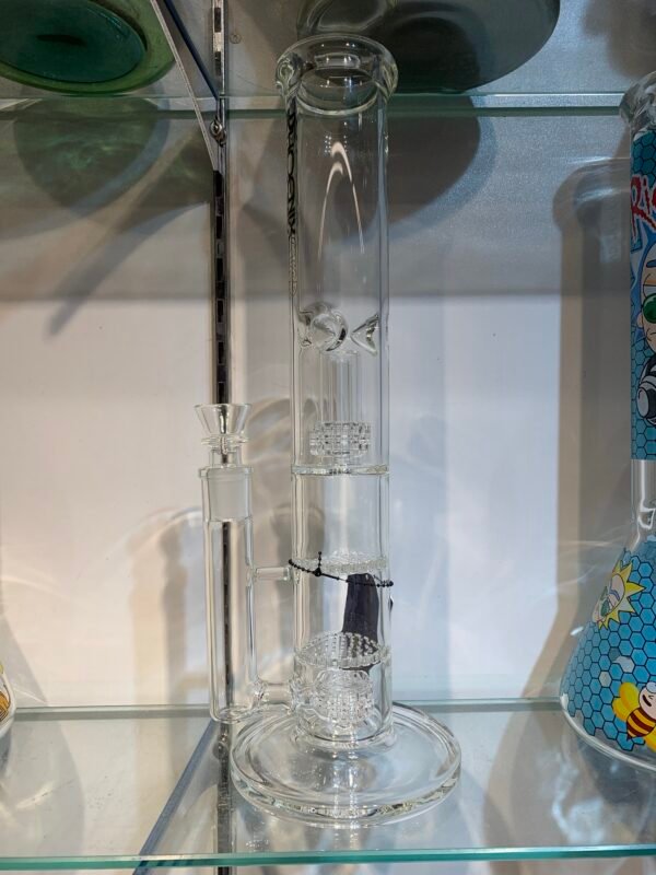 Phoenix Showerhead & Honeycomb Bong - 14"