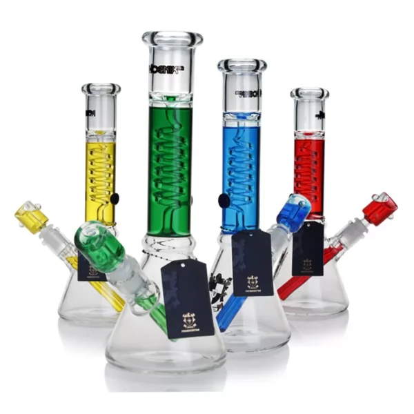 ad44957fd6 Phoenix Freezable Coil Beaker Bong - 12" 7MM
