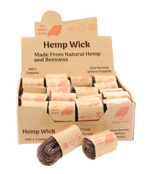 Beeswax Natural 3 Meter Hemp Wick Beeswax Natural 3 Meter Hemp Wick