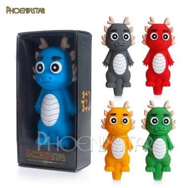 Phoenix Dragon 5 Inch Silicon Smoking Pipe
