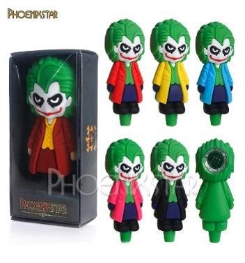 Joker Phoenix 5" Joker Silicone Smoking Pipe