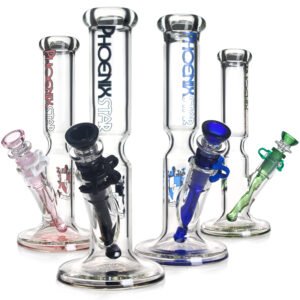 Phoenix 10 Inch Shrinked Bamboo Body Ice Catcher Glass Bong