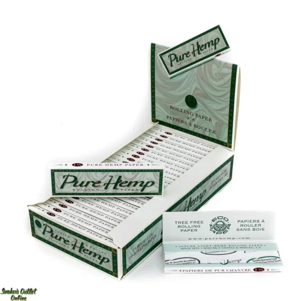 Pure Hemp Regular Size Bleached Rolling Paper