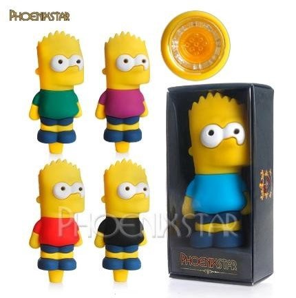 Simpsons Phoenix Simpsons 5 Inch Silicon Smoking Pipe