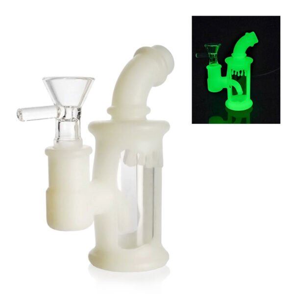 Phoenix 4.5 Inch Luminious Silicon Mini Bong