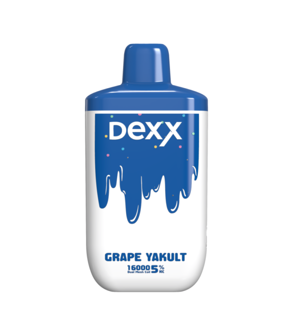 Dexx Disposable Vape-16000 Puffs- Grape Yakult
