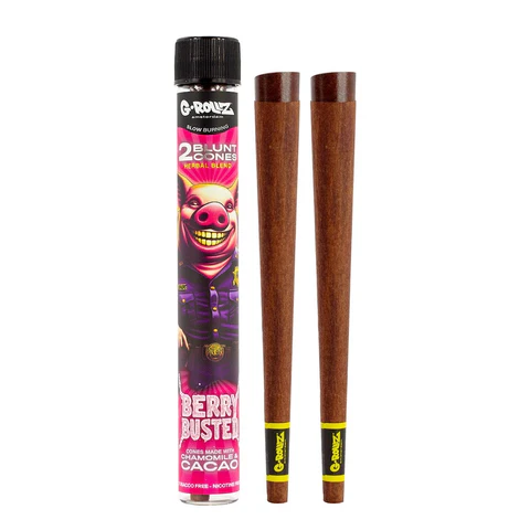berry_busted_g_rollz_yerba_mate_thejuicyjoint_480x480 G-ROLLZ Berry Busted Organic American Terpenes Blunt Cones 2X