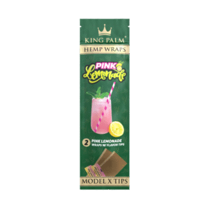 King Palm Hemp Wraps W/ Flavor Tips - Pink Lemonade