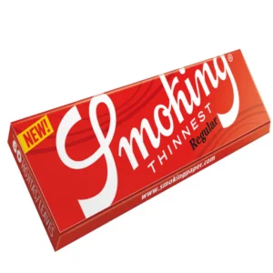 Smoking Red Thinnest 1 1/4 Size Rolling Paper
