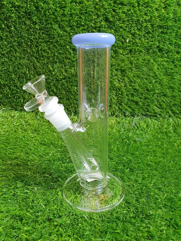 Phoenix 8 Inch Top Colored Bamboo Shape Glass Bong