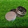 Spice 1.6 Inch 3 Part Top and Side Engraved Metal Grinder