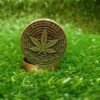 Spice 1.6 Inch 3 Part Top and Side Engraved Metal Grinder