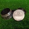Spice 1.6 Inch 4 Part Top and Side Engraved Metal Grinder