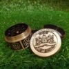 Spice 1.6 Inch 4 Part Top and Side Engraved Metal Grinder