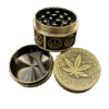 Spice 1.6 Inch 3 Part Top and Side Engraved Metal Grinder