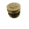 Spice 1.6 Inch 3 Part Top and Side Engraved Metal Grinder