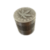 Spice 1.6 Inch 4 Part Top and Side Engraved Metal Grinder