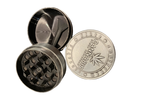 WhatsApp Image 2025-06-21 at 15.13.05_a93cd423 Spice 1.6 Inch 3 Part Top Cannabis engraved Metal Grinder