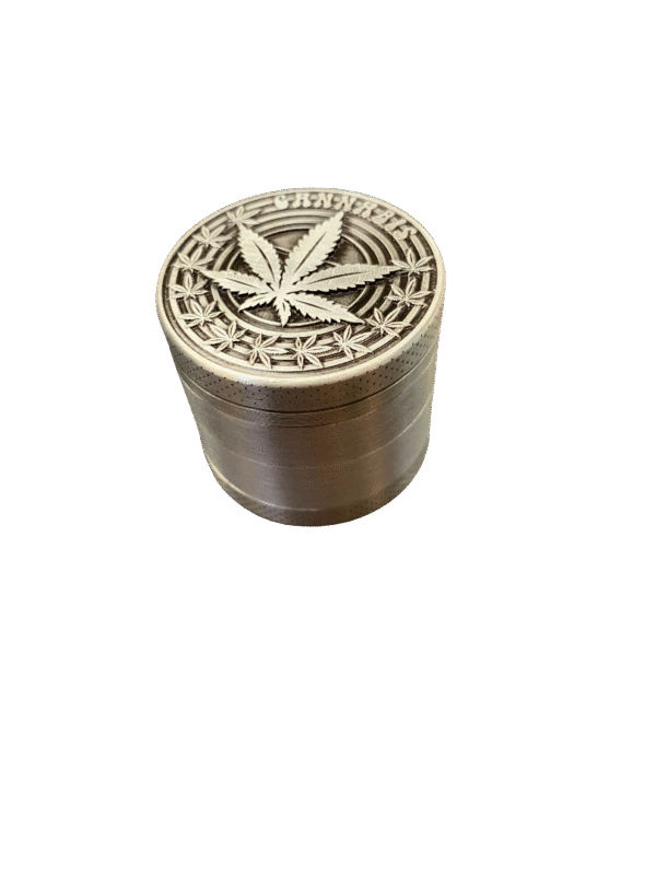 WhatsApp Image 2025-06-21 at 15.18.08_59c71478 Spice 1.6 Inch 4 Part Top Cannabis engraved Metal Grinder