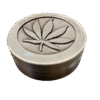 Spice 2 Inch 3 Part Top Cannabis engraved Metal Grinder