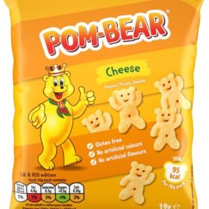 Pom-Bear Flavor Potato Snacks 13g - Cheese
