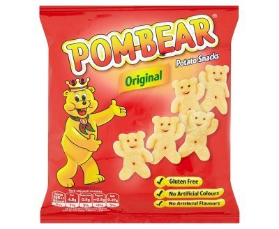Pom Bear Chips Original Pom-Bear Flavor Potato Snacks 19g - Original