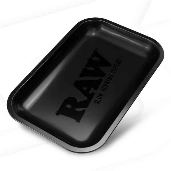 Raw Metal Tray - Matte Black Murder'd 11Inch