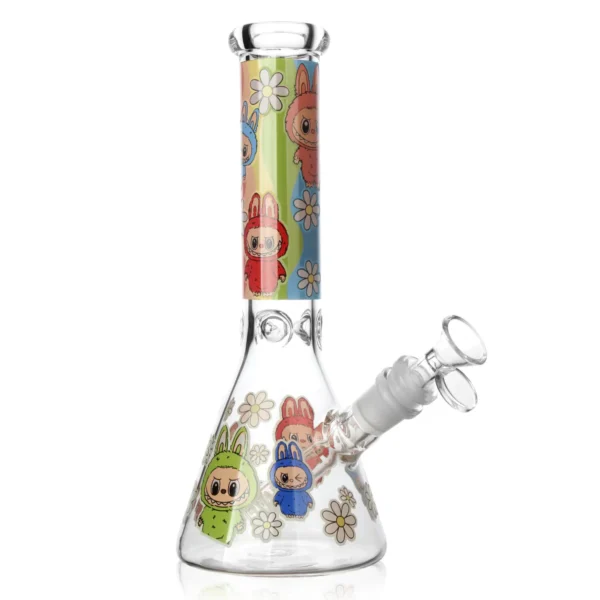 Phoenix 10 Inch Labubu Ice Catcher Glass Bong