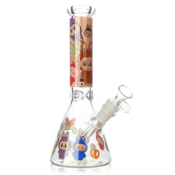 Phoenix 10 Inch Labubu Ice Catcher Glass Bong