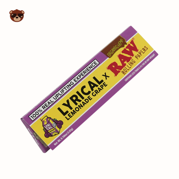 Raw Lyrical Lemonade Grape T*C Infused Rolling Paper