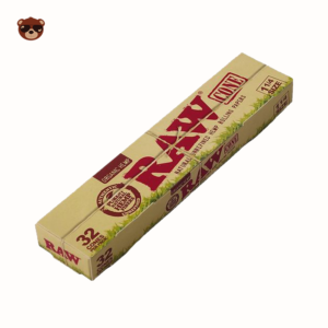 Raw Organic Hemp 1 1/4 Size Pre Rolled Cone 32X