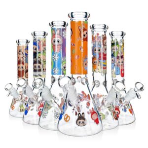 Phoenix 10 Inch Labubu Ice Catcher Glass Bong
