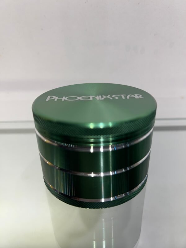 Phoenix Silver Line 2.4 Inch Aluminium Grinder 4 Part