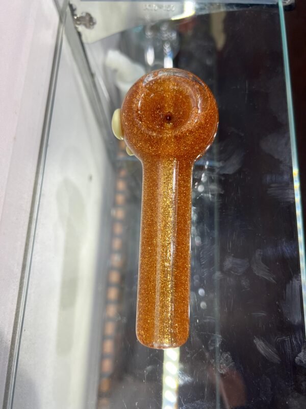 5 Inch Freezable Smoking Pipe With Glitter