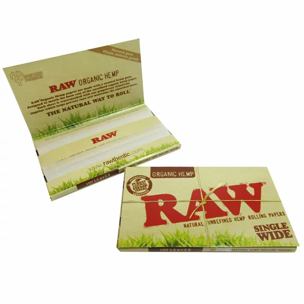 Raw Organic Single Wide Double Pack