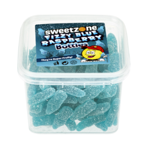 Sweetzone Fizzy Blue Raspberry Bottle 170g